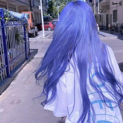 蓝头发的qq头像(原始qq头像蓝色头发)