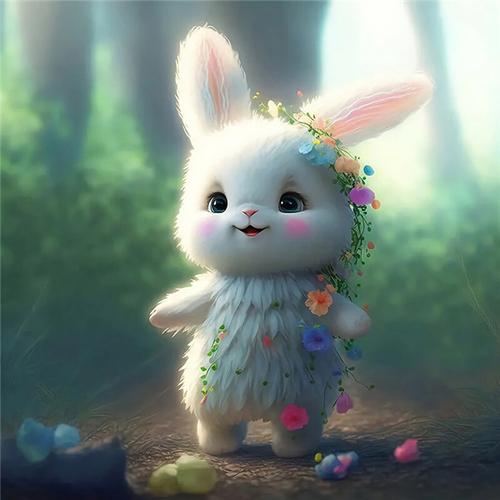 可爱兔子头像闺蜜版(鸭子和兔子的可爱闺蜜头像)