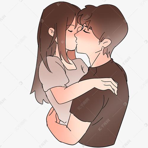 动漫情侣头像接吻拥抱图片链接(动漫情侣头像接吻可保存优质)