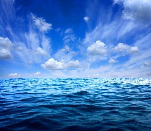 qq头像蓝色海洋(qq海景头像)