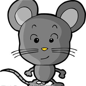 老鼠的头像卡通图片(老鼠头像带颜色卡通)