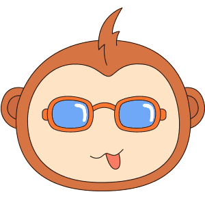 猴子动漫头像简约(猴子的可爱头像卡通)