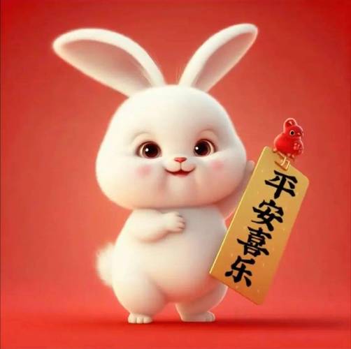 兔兔的吉祥头像男(生肖头像男兔)