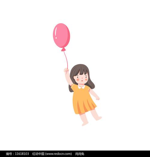 2022气球卡通头像女生(2022快乐女孩头像卡通)