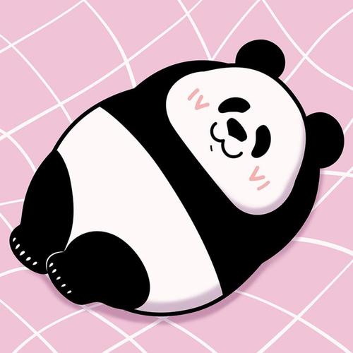 熊猫可爱的卡通头像(高清的熊猫卡通头像)