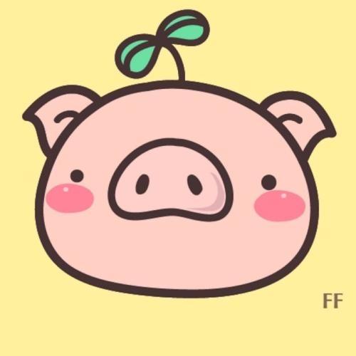 猪的动画头像图片微信(可爱猪头像微信图文)