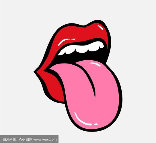 舌头吐丝头像(吐舌头的头像好吗)