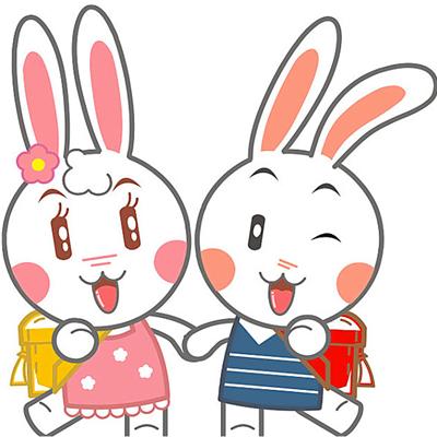 兔子情侣头像图片一左一右(兔子夫妻情侣头像一左一右唯美)