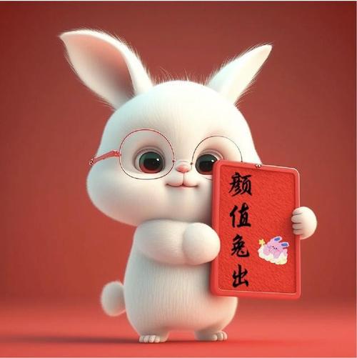 兔年红红火火的兔子头像(最近很火的兔子头像红红火火)