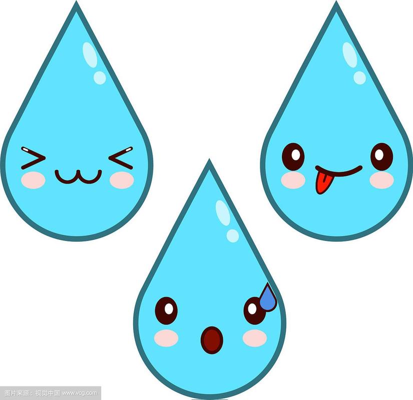 水滴卡通头像(关于水滴的可爱头像图片)