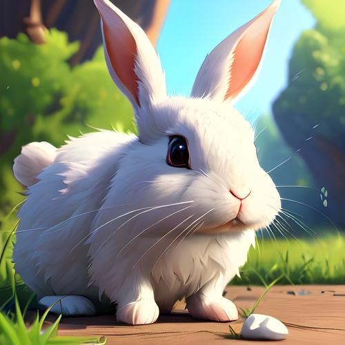 兔子照片的头像(带有兔子的头像图片大全)