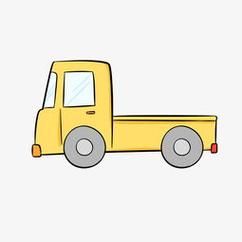 小型卡车头像(卡车头像图片模板)