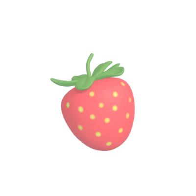 卡通草莓头像(彩色草莓头像)