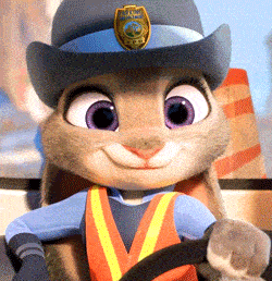 兔子警官微笑头像图片(兔子警官图片头像可爱全身)