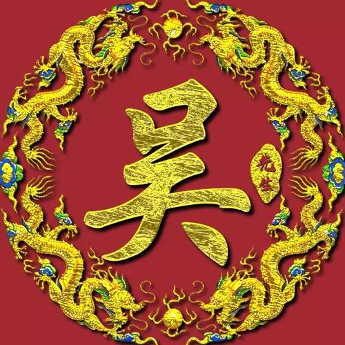 2022吴姓中国红头像(吴姓logo头像)