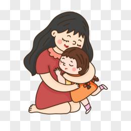 妈妈抱着女儿的卡通头像(一个妈妈和两个女儿卡通头像)