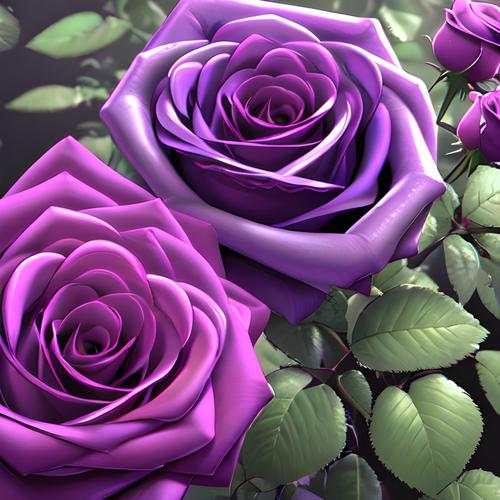 头像玫瑰花紫色的(头像花朵 玫瑰)