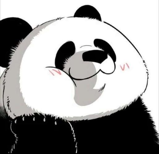 熊猫头像的卡通图片(熊猫头像图片大全动漫)