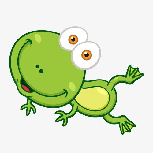 绿色青蛙高清头像(青色卡通青蛙头像清晰)