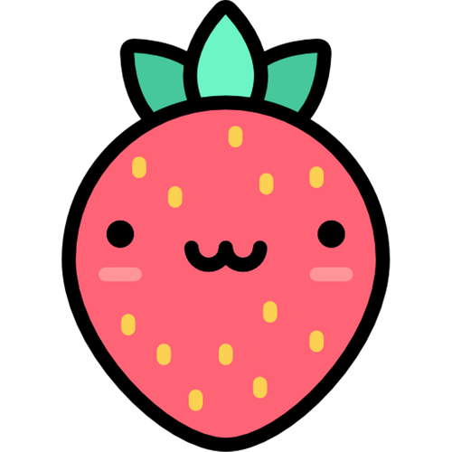 水果头像可爱卡通草莓(可爱水果头像卡通可保存)