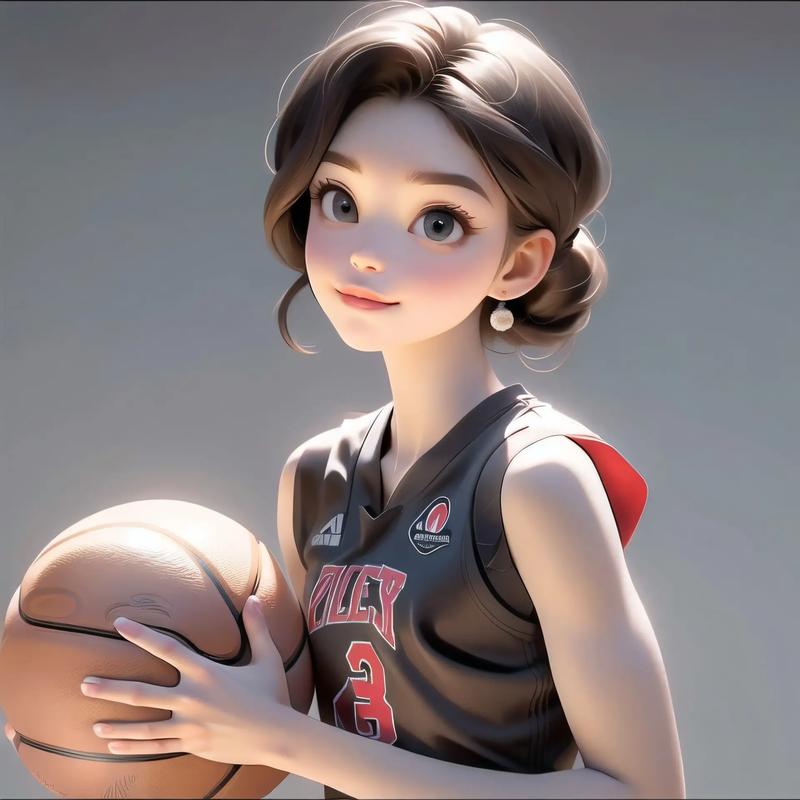 女生打篮球的头像(高质量篮球头像)