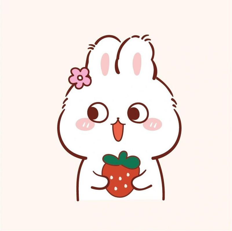 可爱草莓图片卡通头像(草莓头像小清新可爱)
