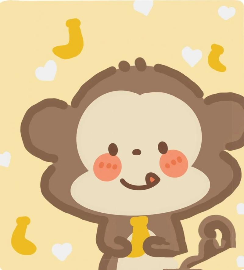 小猴头像图片可爱(小猴子的照片可爱的头像)