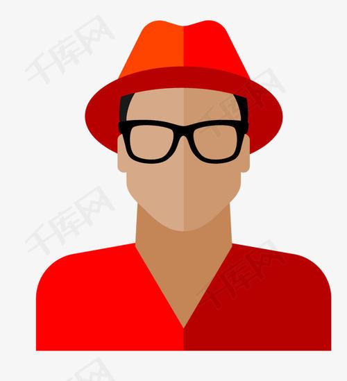 戴红色帽子的头像(戴红帽子的男孩头像)
