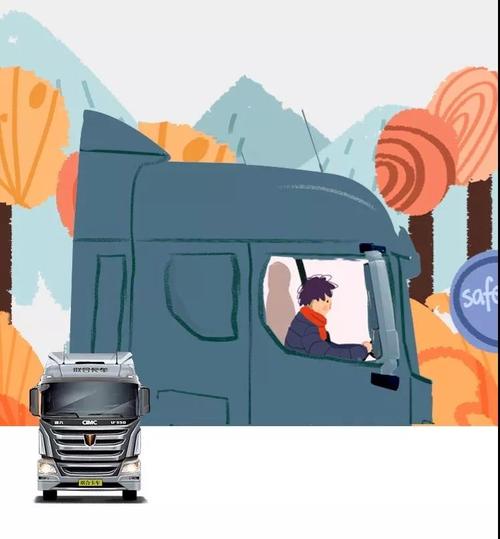 卡车司机专用头像(货车司机卡通微信头像)