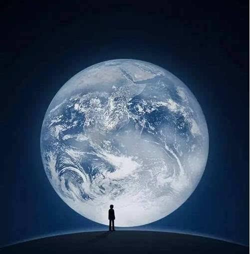 微信头像月球下的人图片(微信月球头像)