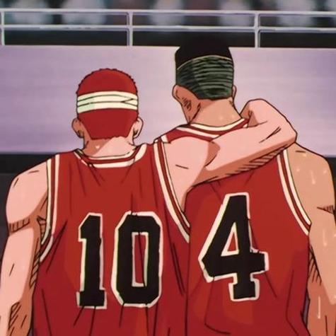 篮球双人兄弟专属头像(篮球兄弟头像二人一人一半)