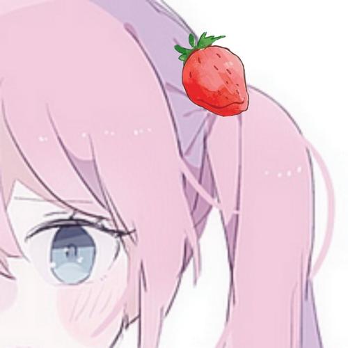 草莓闺蜜头像(带草莓的女生头像)