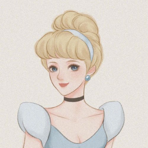 迪士尼公主照片头像可爱(迪士尼公主头像超级可爱)
