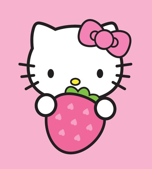 kitty猫头像是粉色的(kitty猫的头像真人)