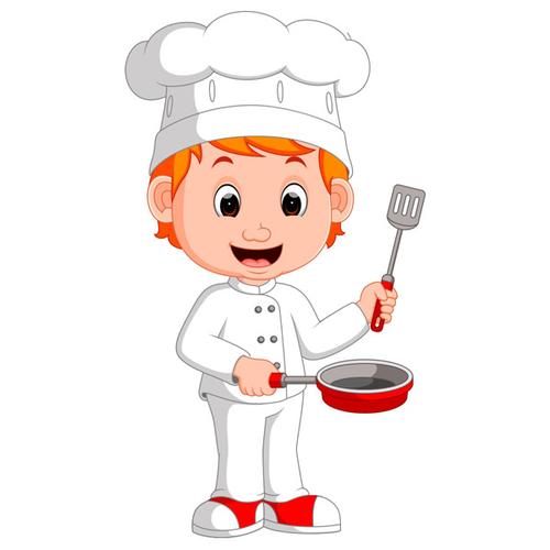 卡通厨师头像图片(厨师照片图卡通可打印)