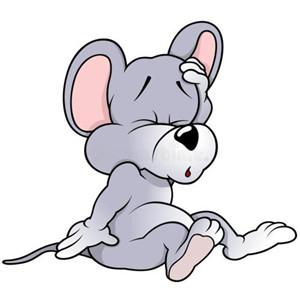 独一无二老鼠头像卡通可爱(可爱头像卡通呆萌老鼠)