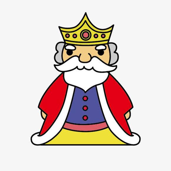 国王头像动漫帅气(国王头像卡通)
