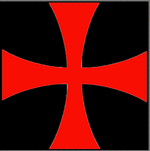 圣殿骑士黑十字头像(圣殿骑士头像二次元)