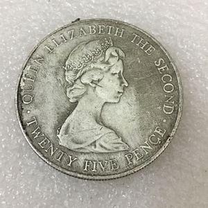 银色英国女王头像硬币(英国女王头像硬币价格)